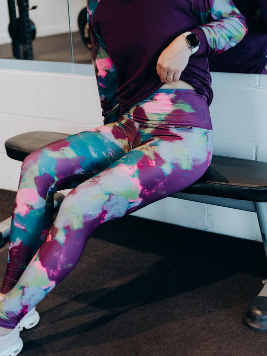 Leggings TA - Long - Caméléon
