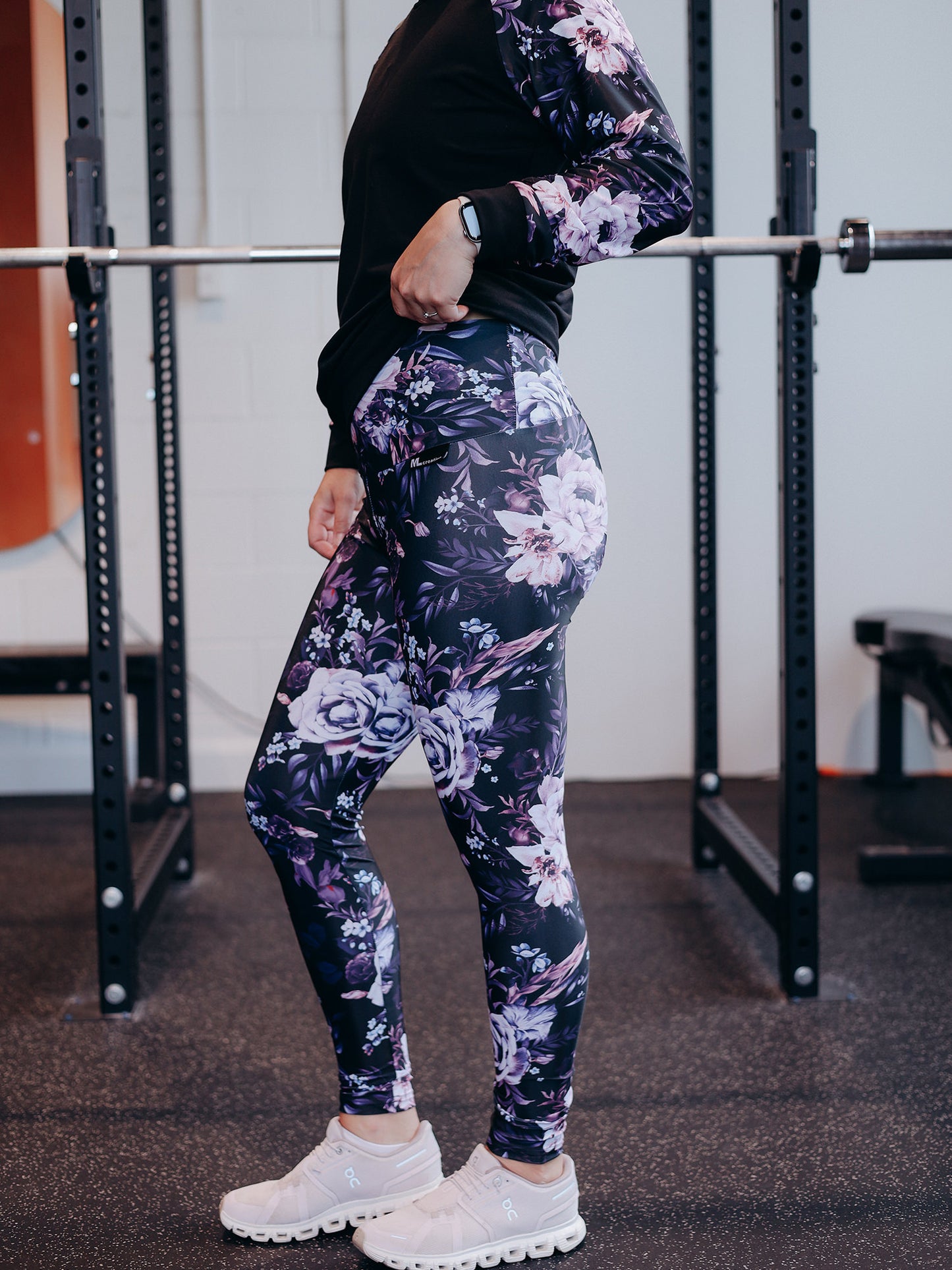 Leggings TA - Long - Fleur Nocturne