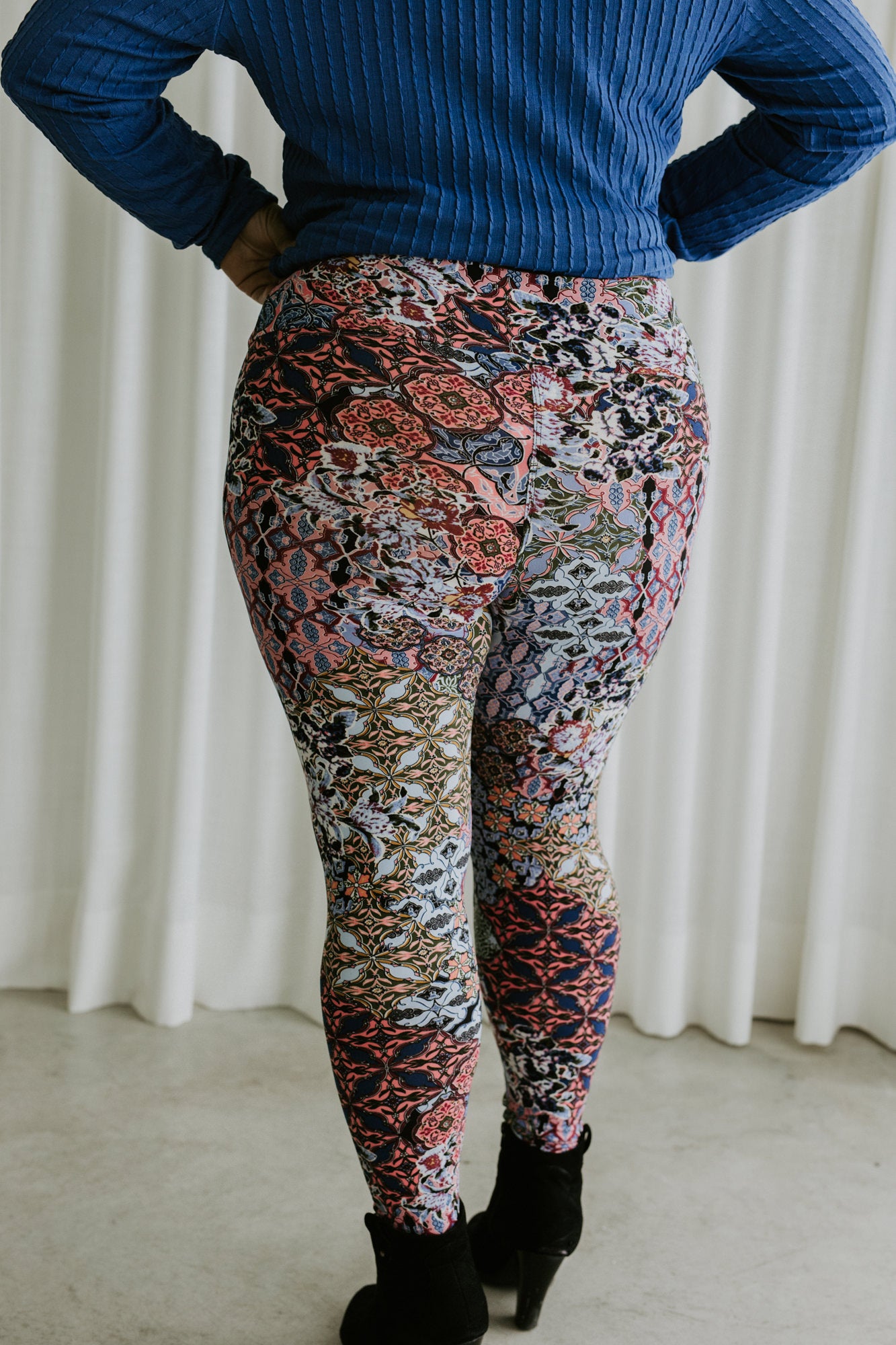 Leggings TA - Long - Paisley DB