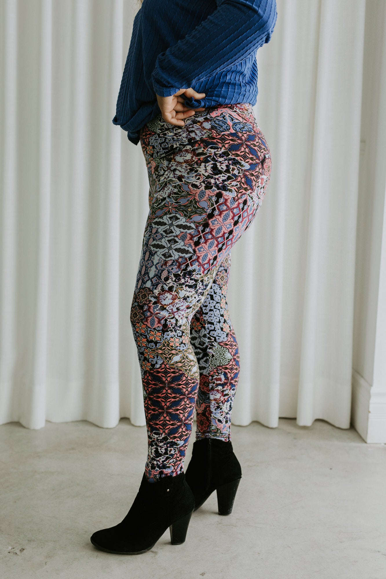 Leggings TA - Long - Paisley DB