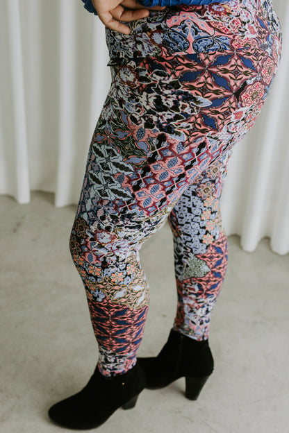 Leggings TA - Long - Paisley DB