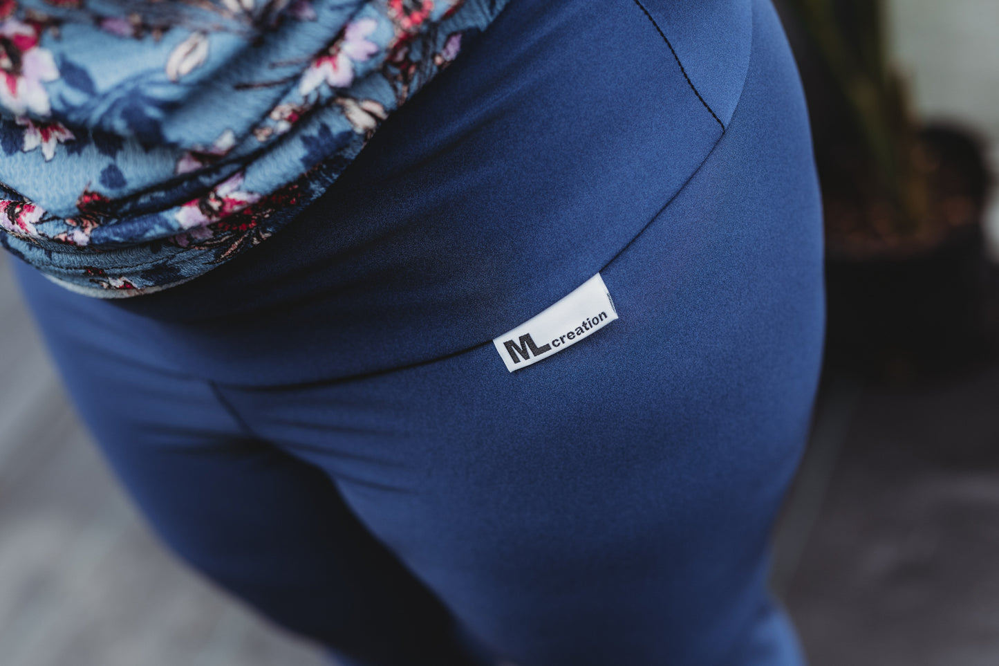 Leggings TA - 3/4 - Marine lustré