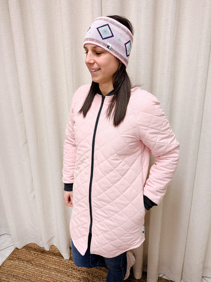 Manteau Mina - Corduroy rose