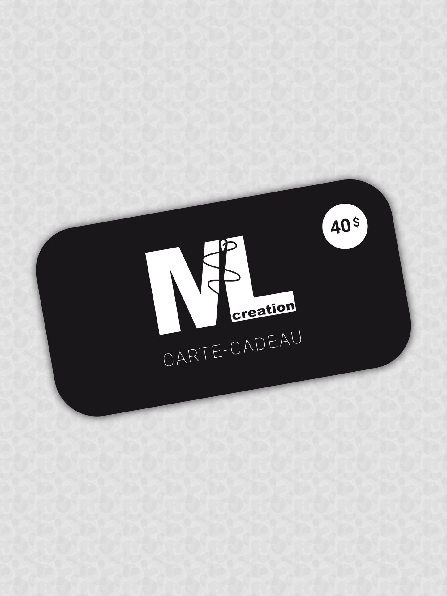 Carte-cadeau MLcreation