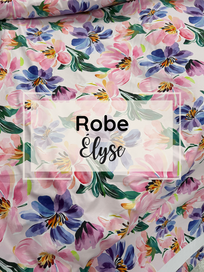 Robe Élyse - Pastel Floral