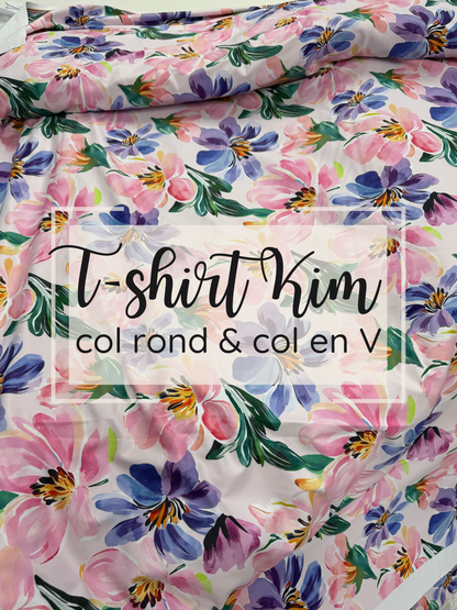 T-shirt Kim - Pastel Floral