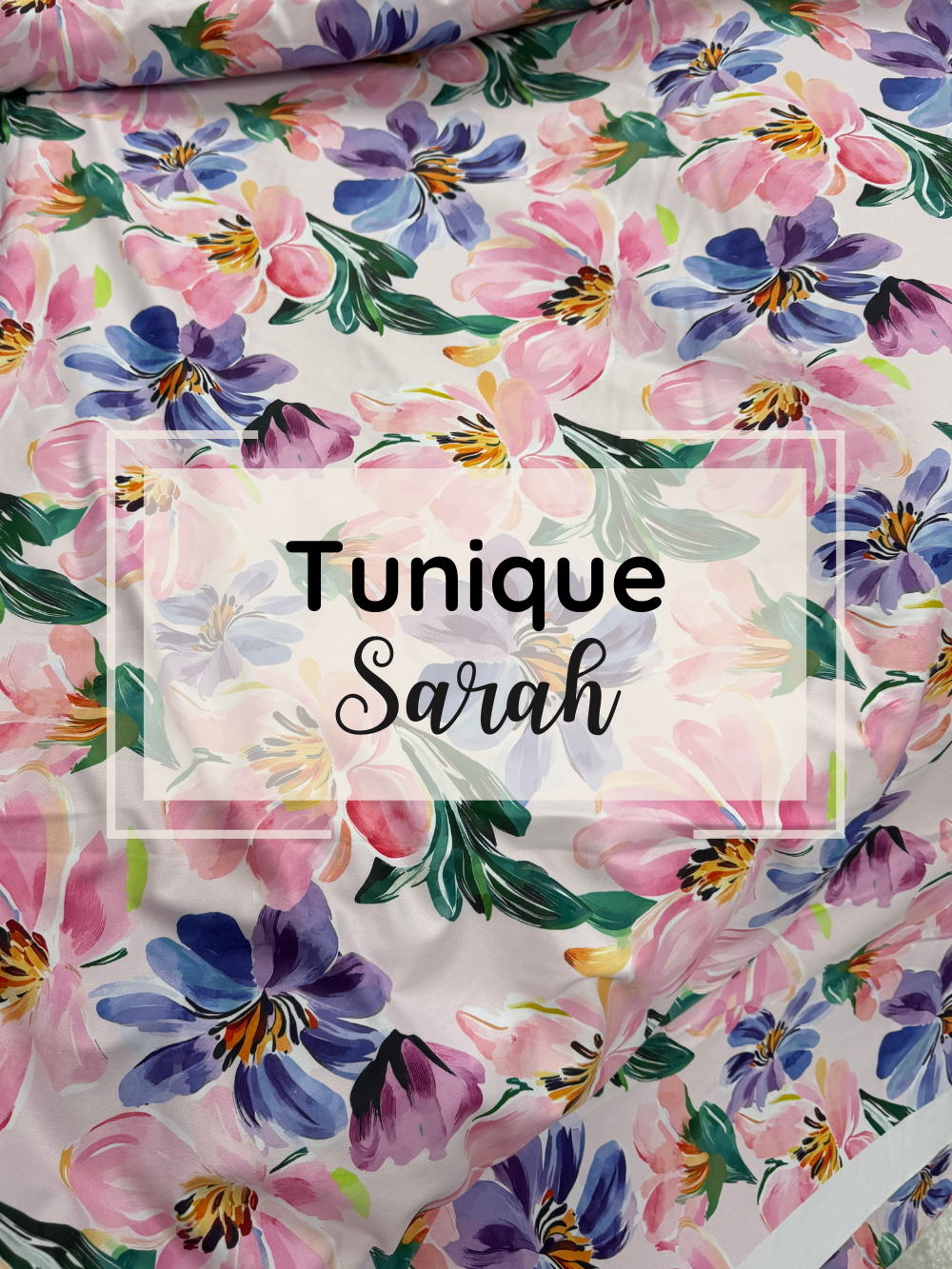Tunique Sarah - Pastel Floral