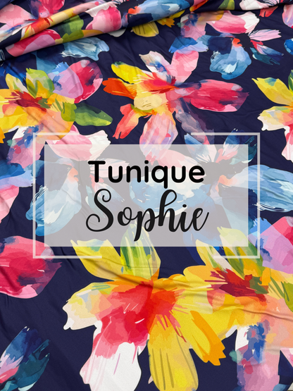 Tunique Sophie - Fleurs Tropicales