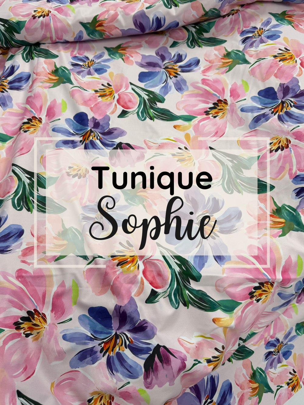 Tunique Sophie - Pastel Floral