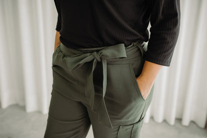 Pantalon Maggie Cargo - Kaki