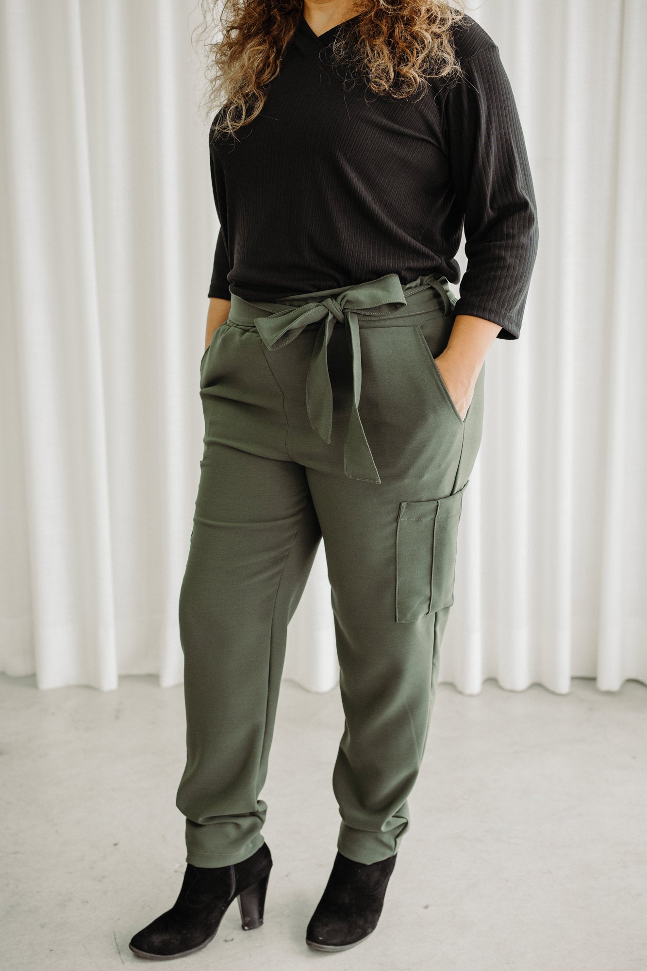 Pantalon Maggie Cargo - Kaki