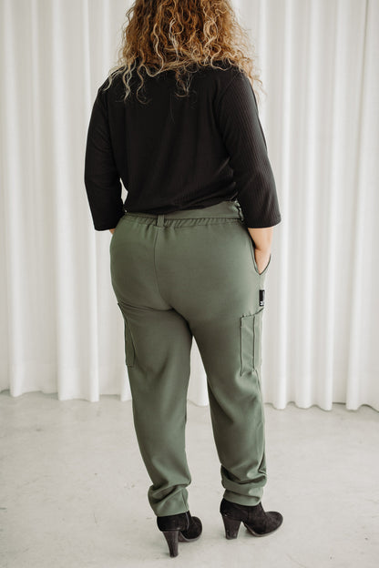 Pantalon Maggie Cargo - Kaki