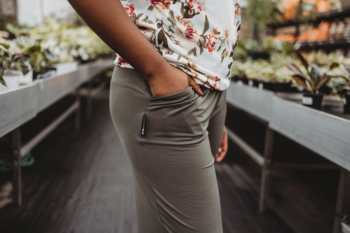 Pantalon Margot - Kaki