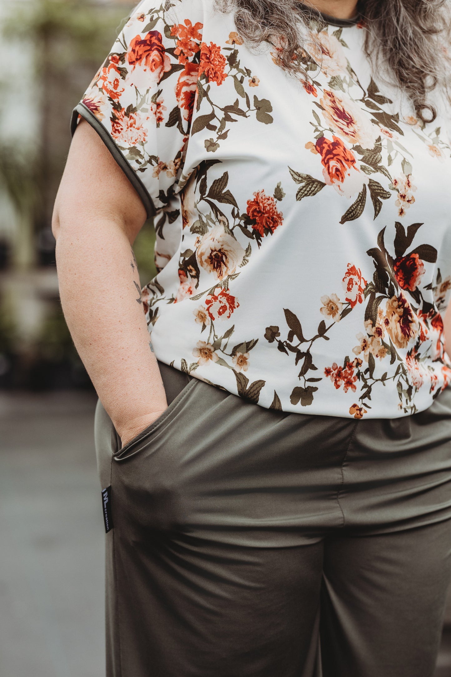 Pantalon Margot - Kaki