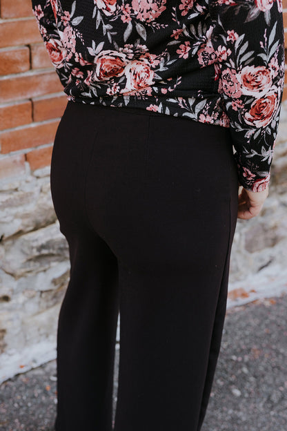 Pantalon Marguerite Noir