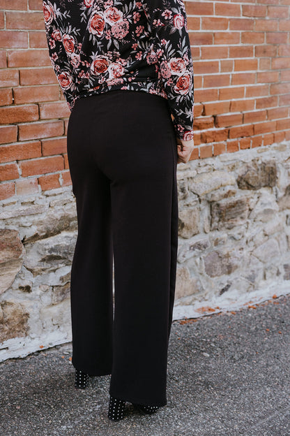 Pantalon Marguerite Noir