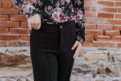 Pantalon Marguerite Noir