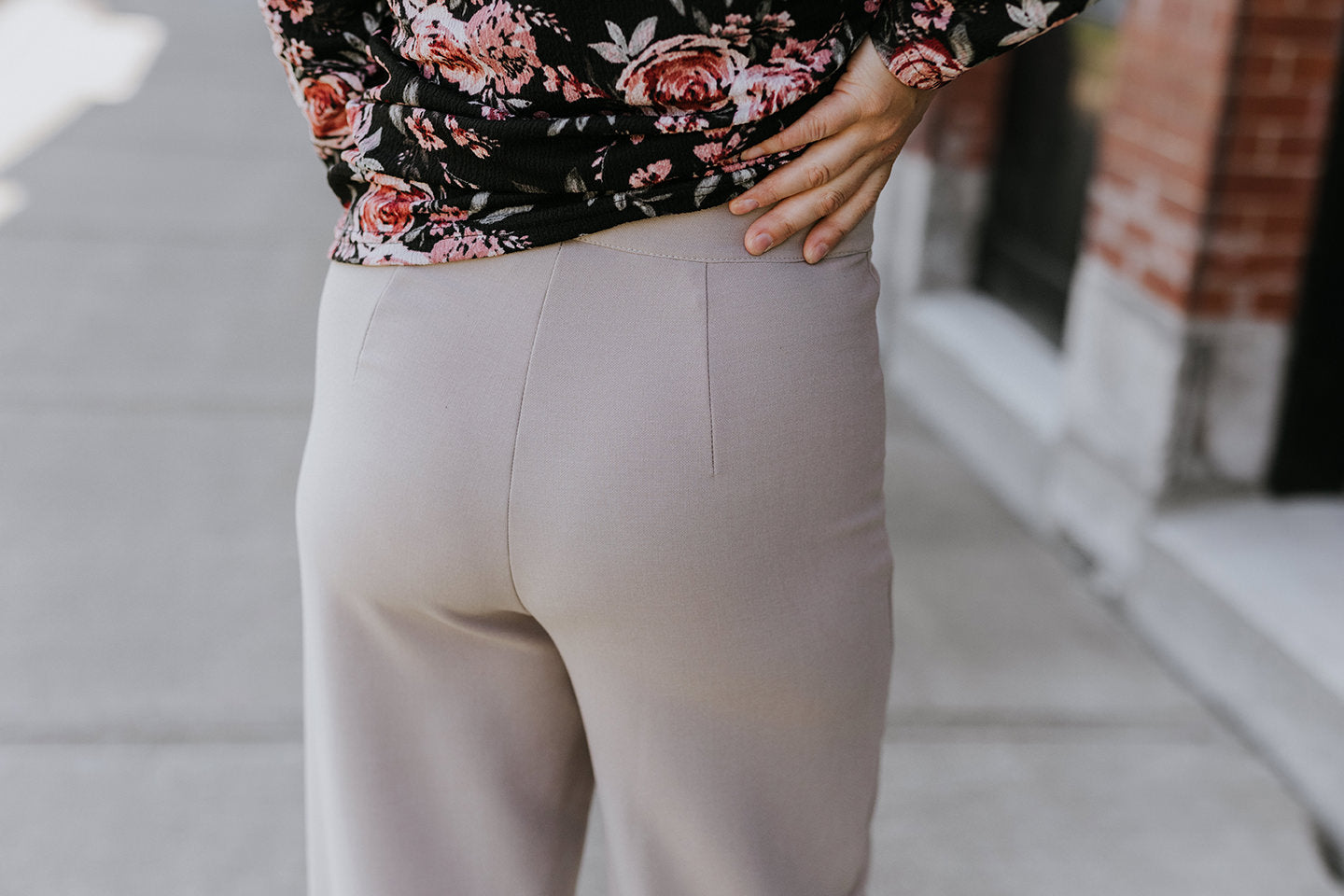 Pantalon Marguerite Sable