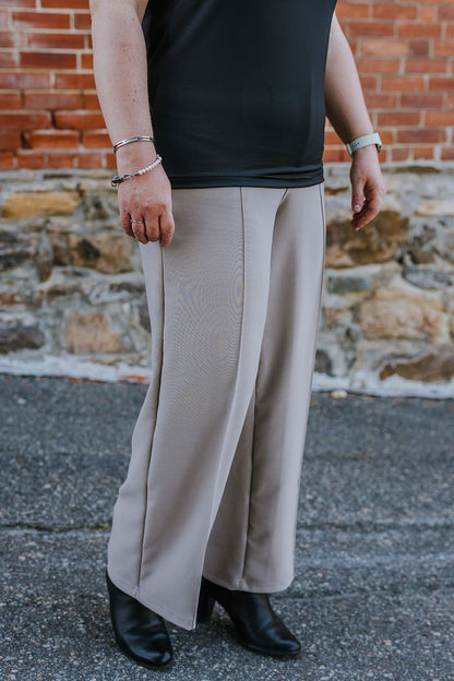 Pantalon Marguerite Sable