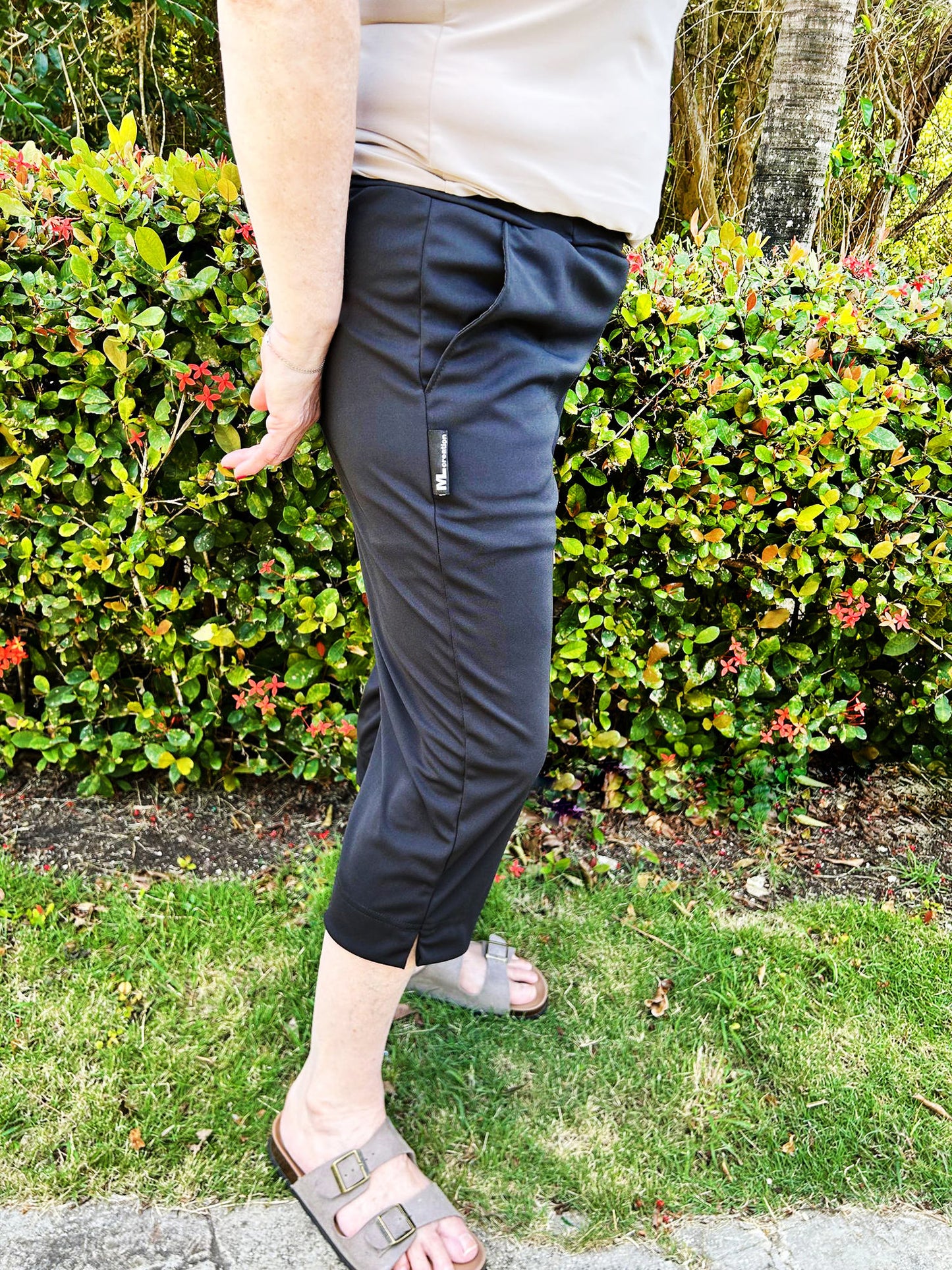 Pantalon Wendy - 3/4 - Noir