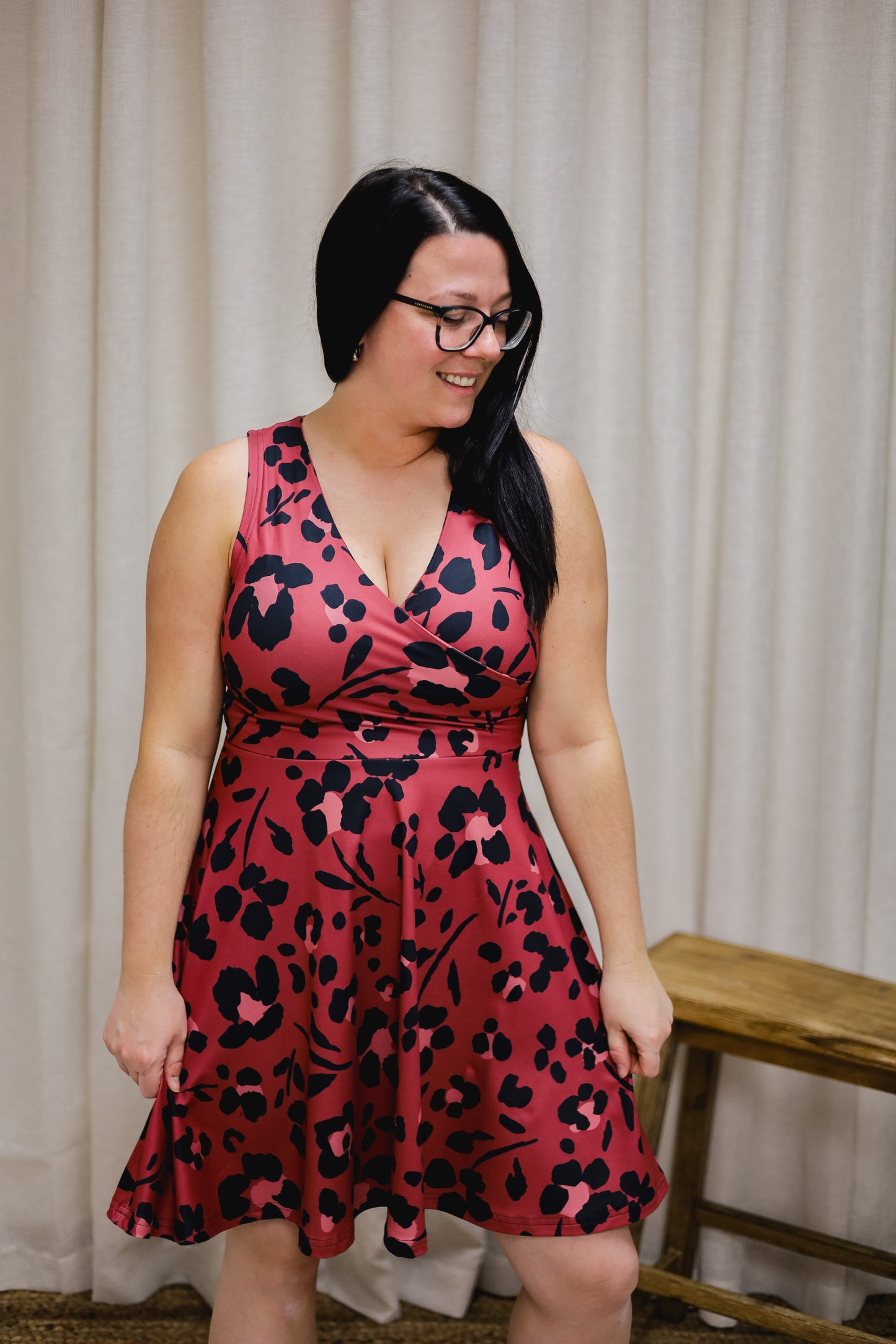 Robe Caroline - Fleurs Tropicales