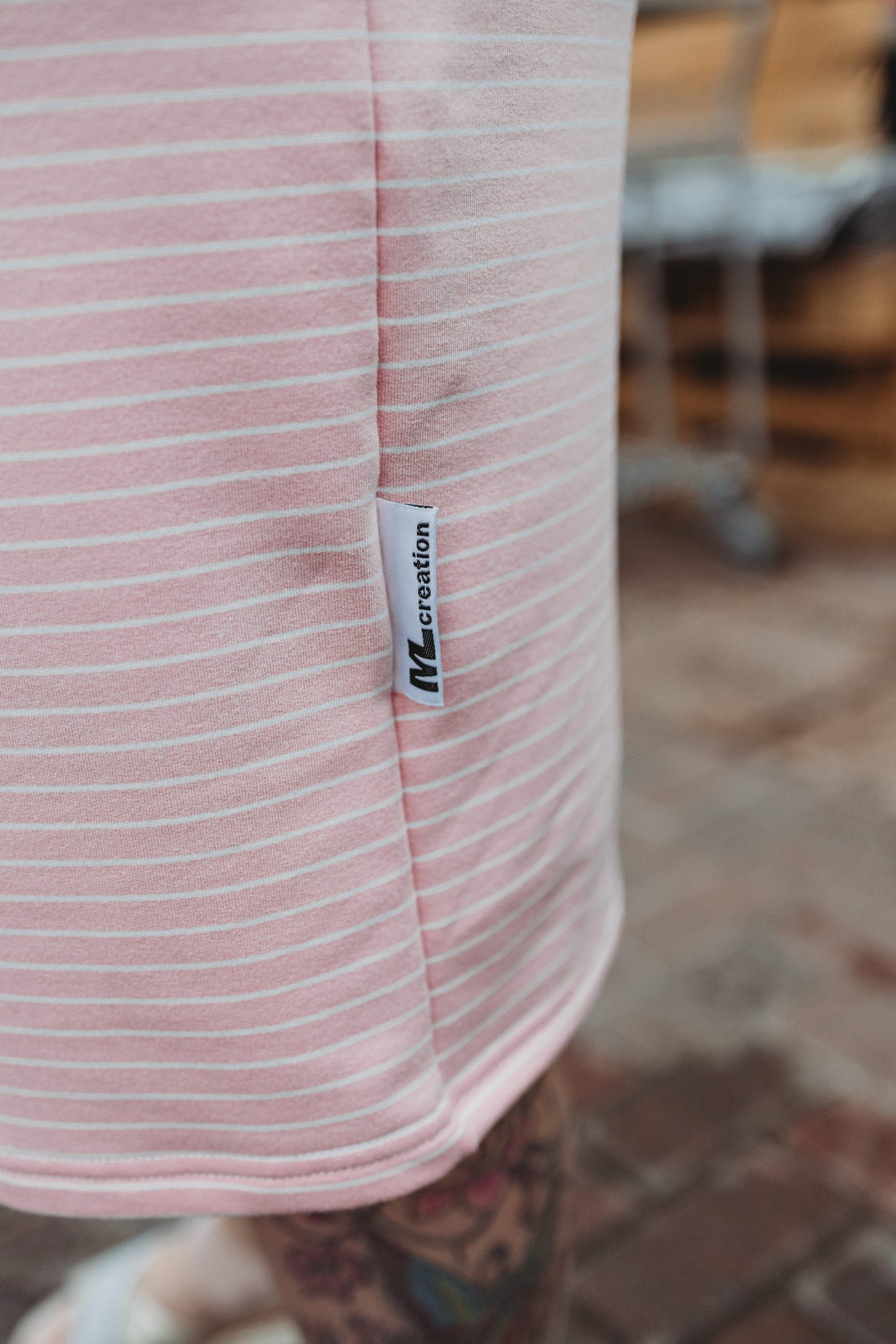 Robe Polo - Rose ligné
