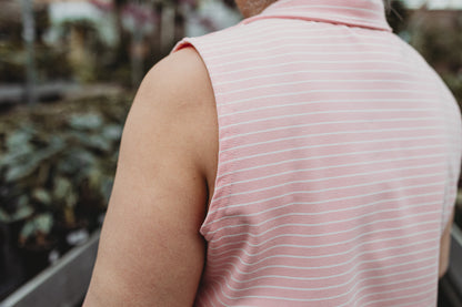 Robe Polo - Rose ligné