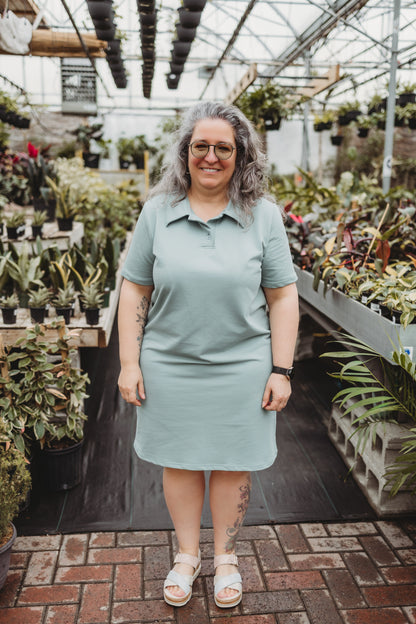 Robe Polo - Turquoise