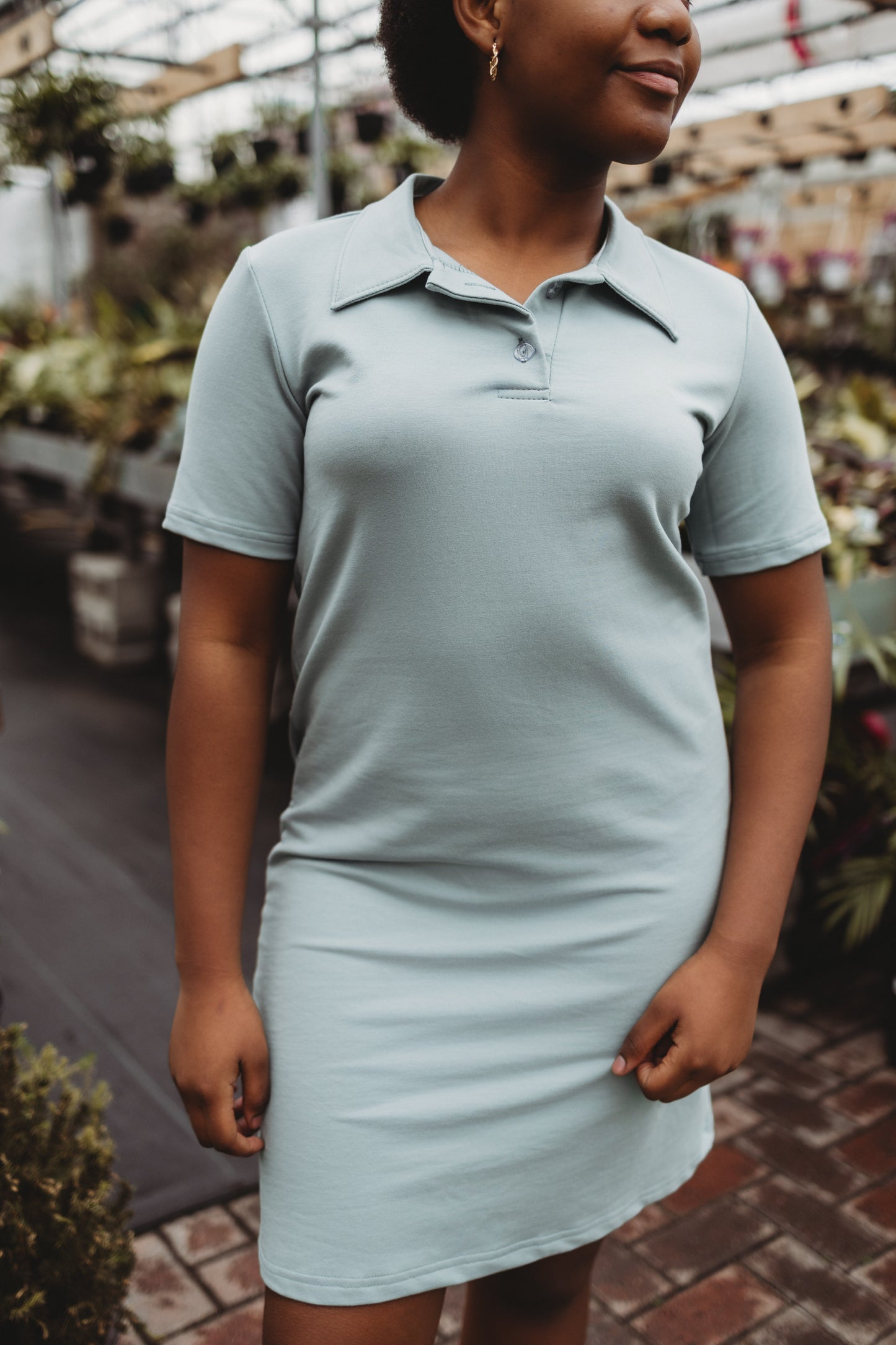 Robe Polo - Turquoise