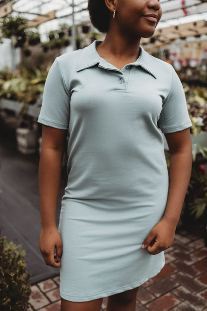Robe Polo - Turquoise
