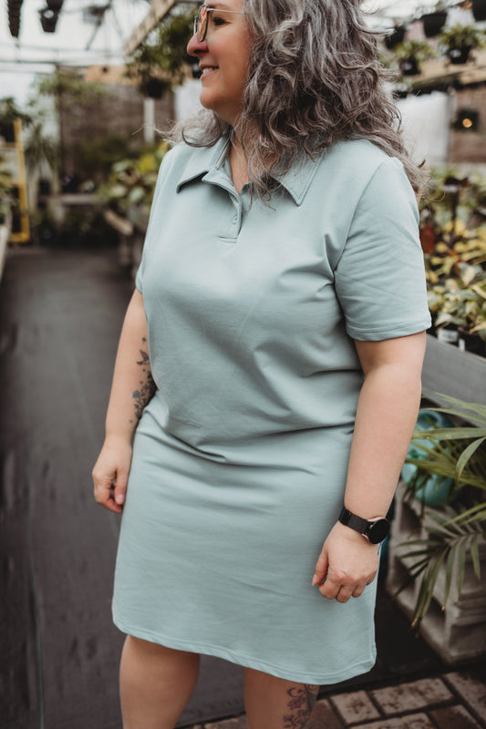 Robe Polo - Turquoise