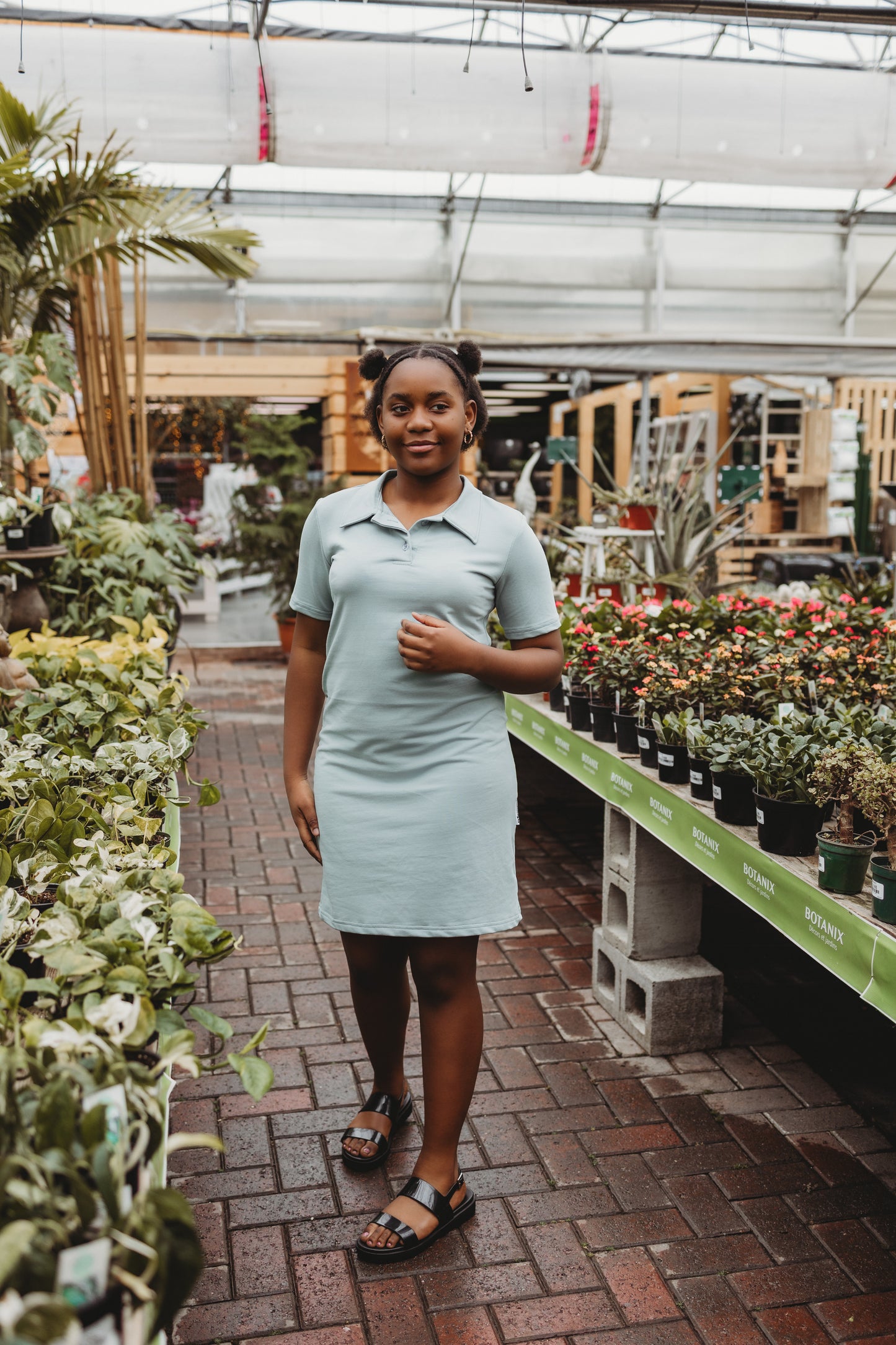 Robe Polo - Turquoise