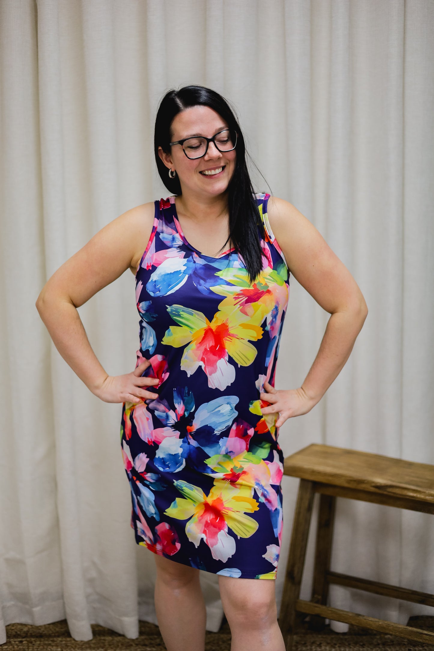 Robe Sylvie - Fleurs Tropicales