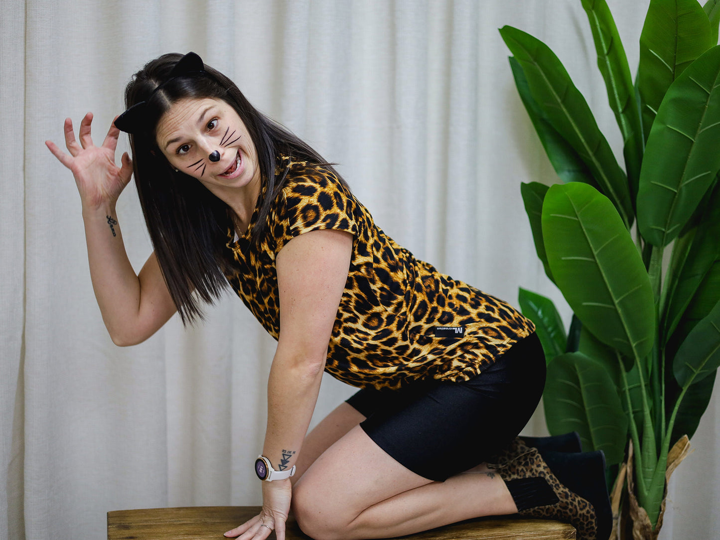 T-Shirt Kim - Léopard