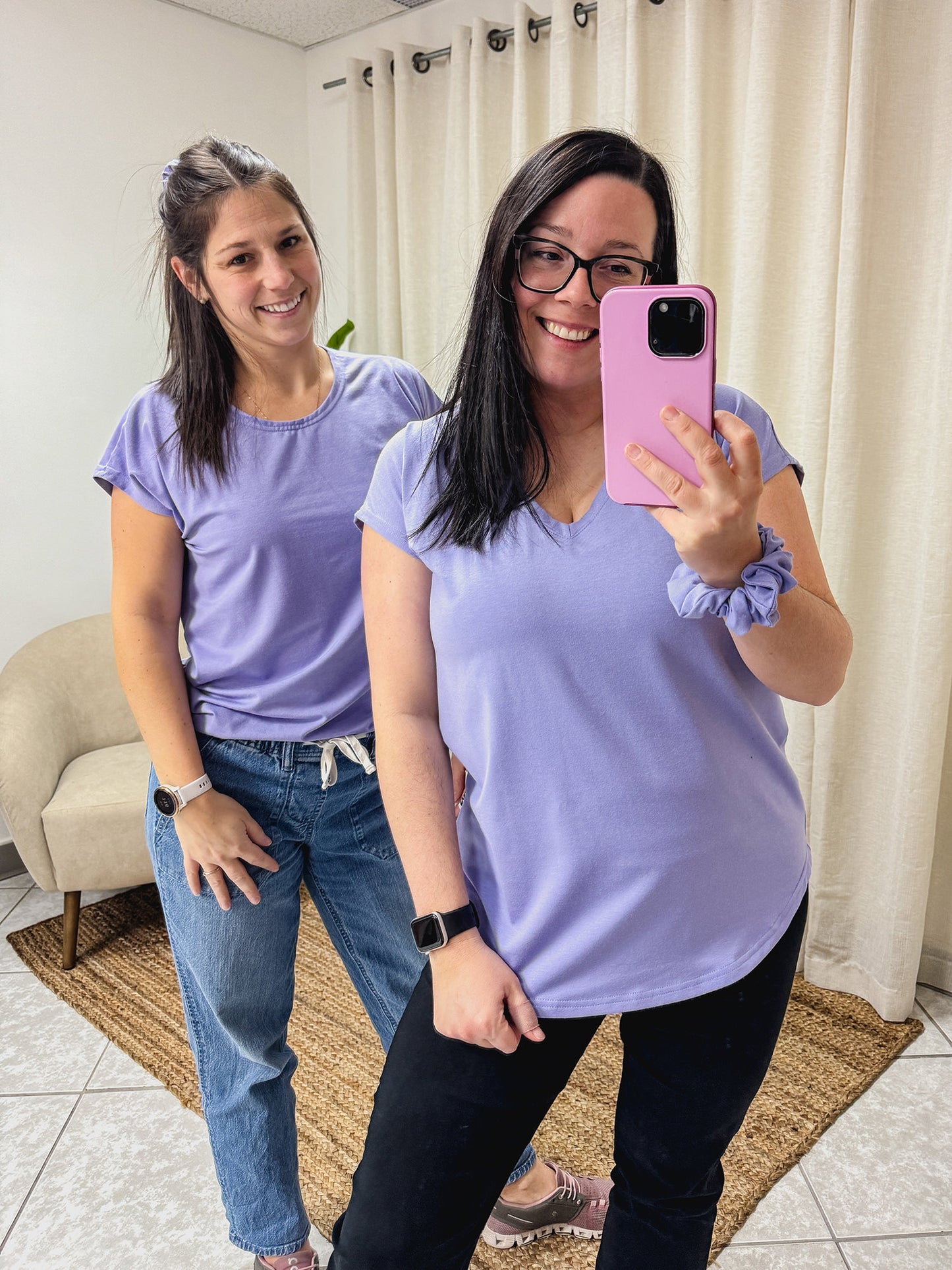 T-Shirt Kim - Lilas