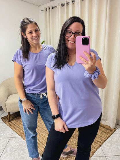 T-Shirt Kim - Lilas