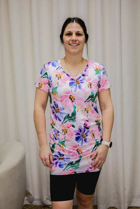Tunique Sarah - Pastel Floral