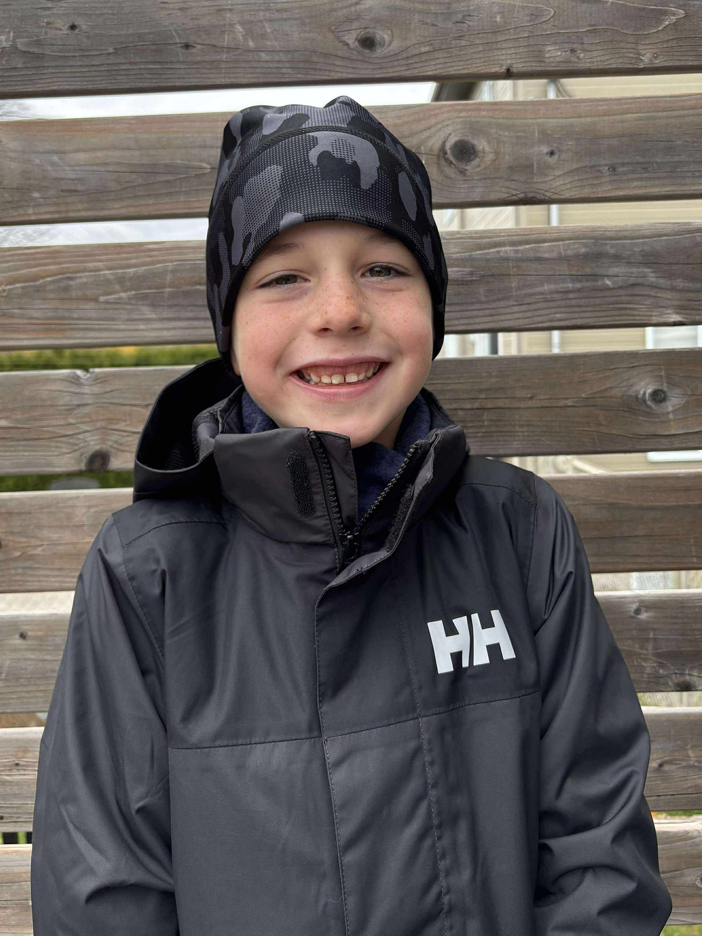 Tuque Camo/Noire - Homme