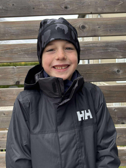 Tuque Camo/Noire - Homme