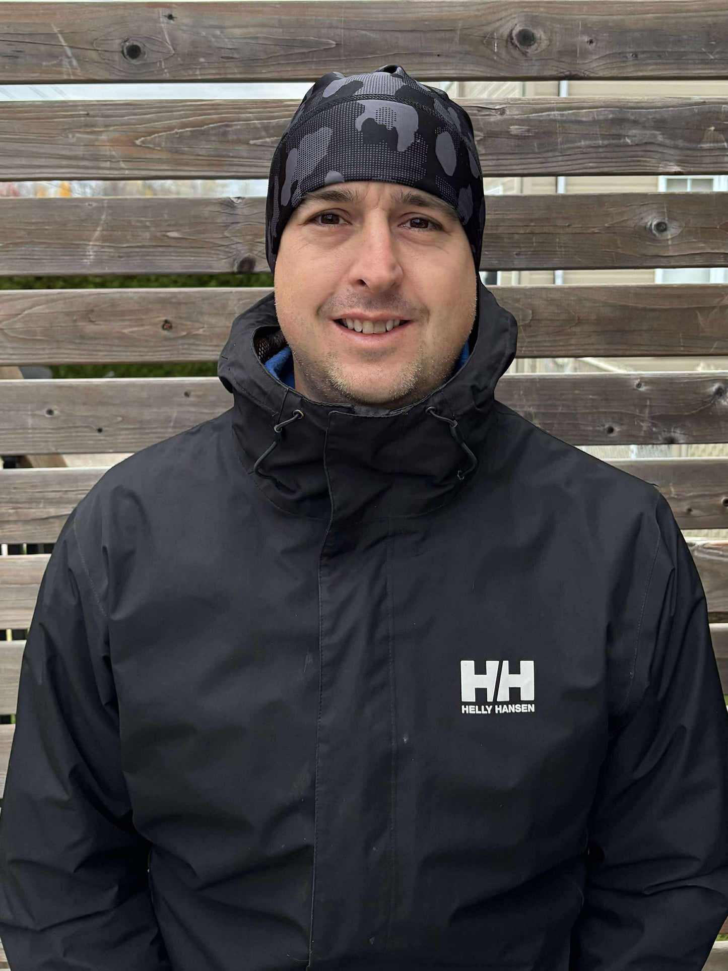 Tuque Camo/Noire - Homme