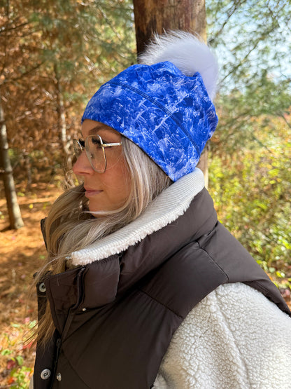Tuque Cristal Bleu