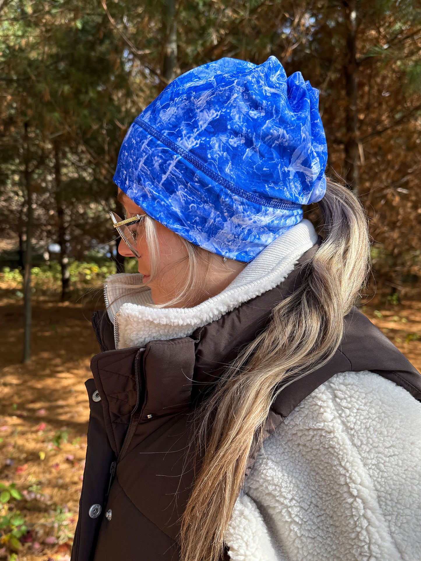 Tuque Cristal Bleu