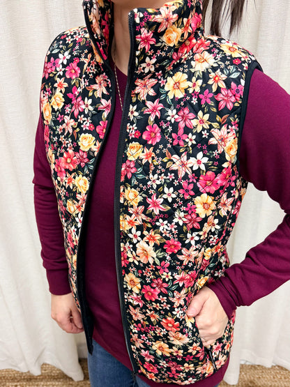 Veste Lina - Sans manches - Fleur Vive