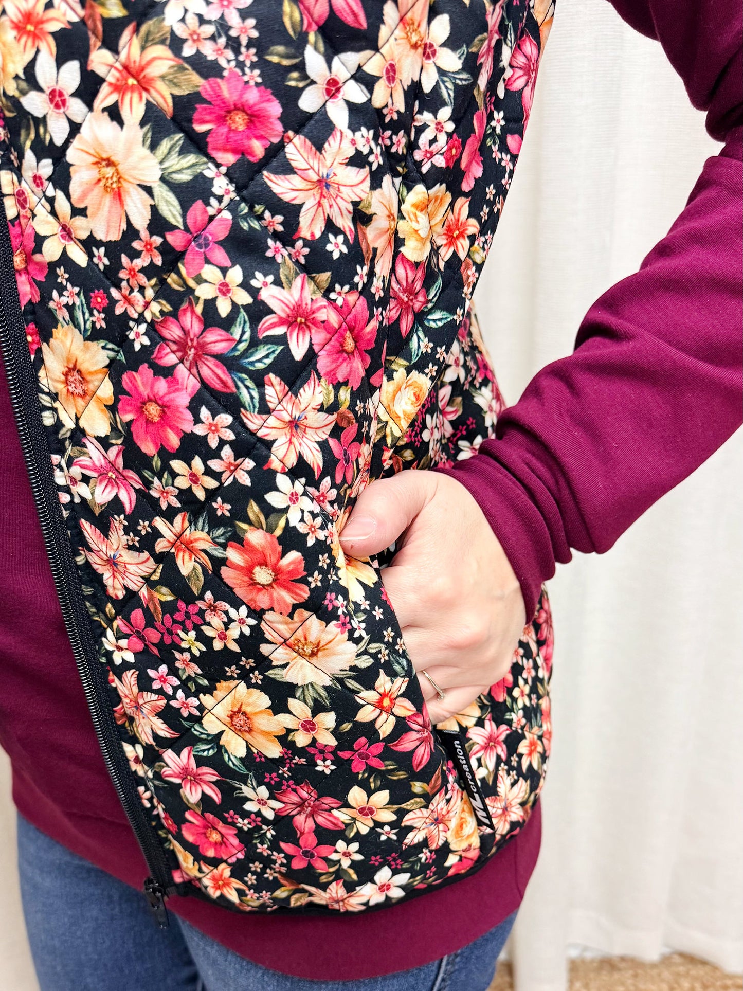 Veste Lina - Sans manches - Fleur Vive