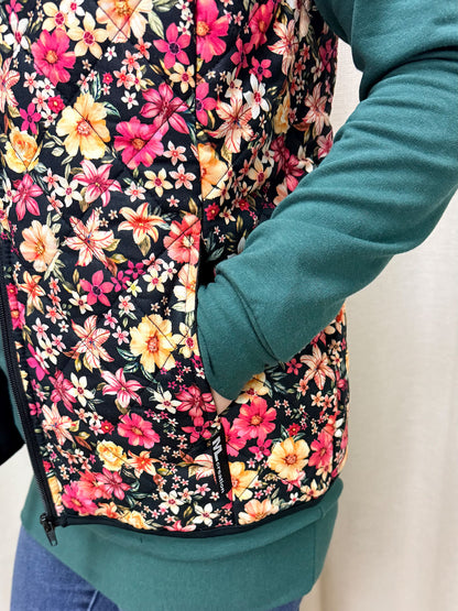 Veste Lina - Sans manches - Fleur Vive