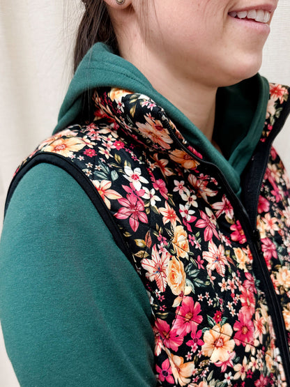 Veste Lina - Sans manches - Fleur Vive