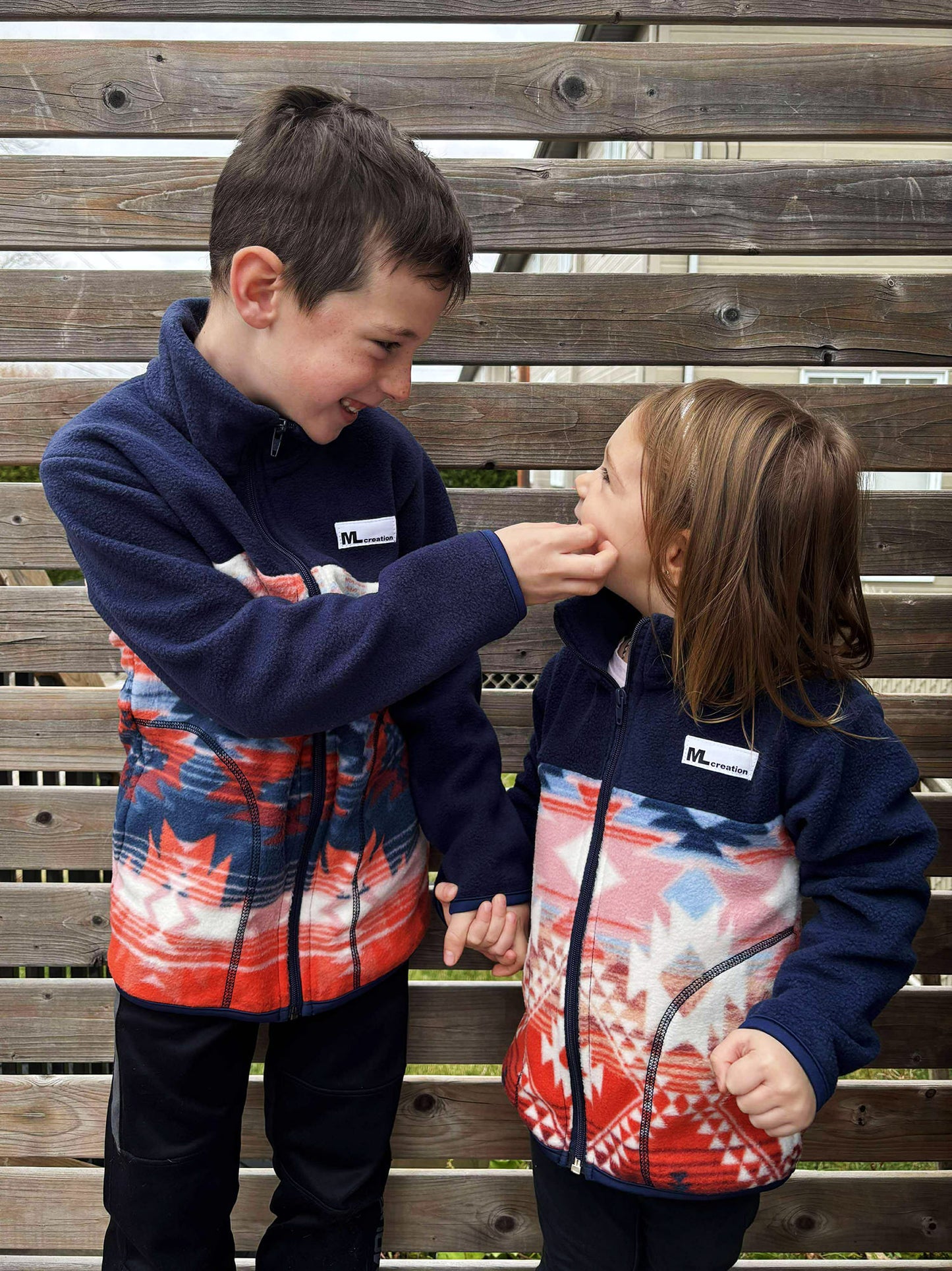 Veste Polar - Marine/Azthèque - ENFANT