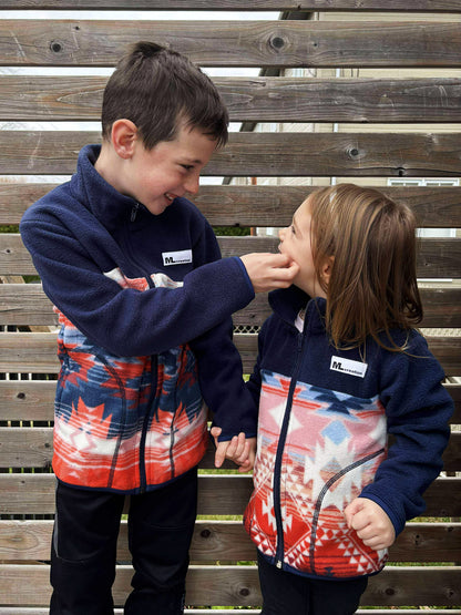 Veste Polar - Marine/Azthèque - ENFANT