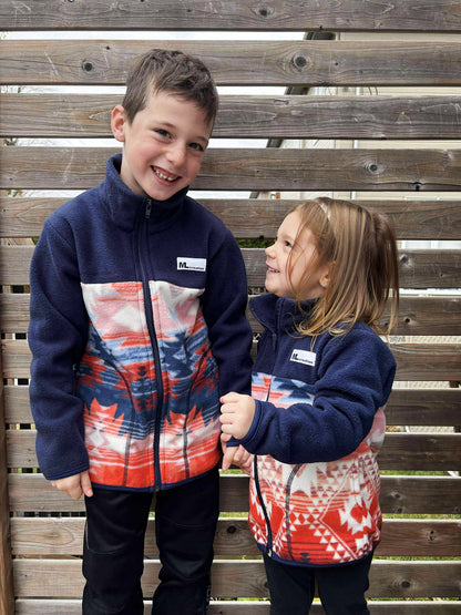 Veste Polar - Marine/Azthèque - ENFANT